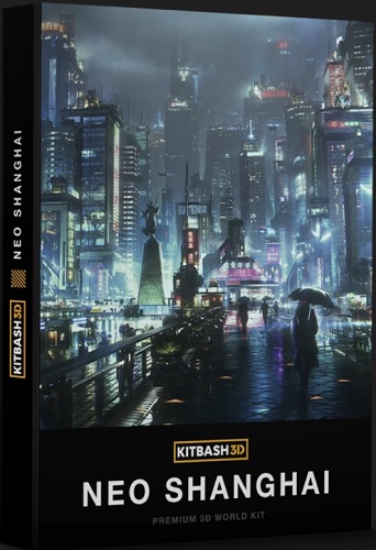 Kitbash3D – Neo Shanghai