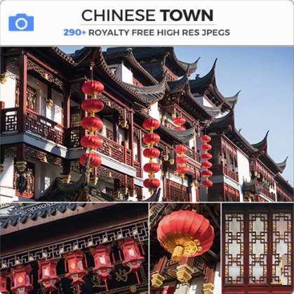 Photobash – Chinese Town