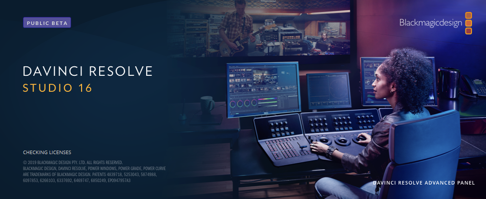 Blackmagic Design DaVinci Resolve Studio 16.0.0B.033 Beta