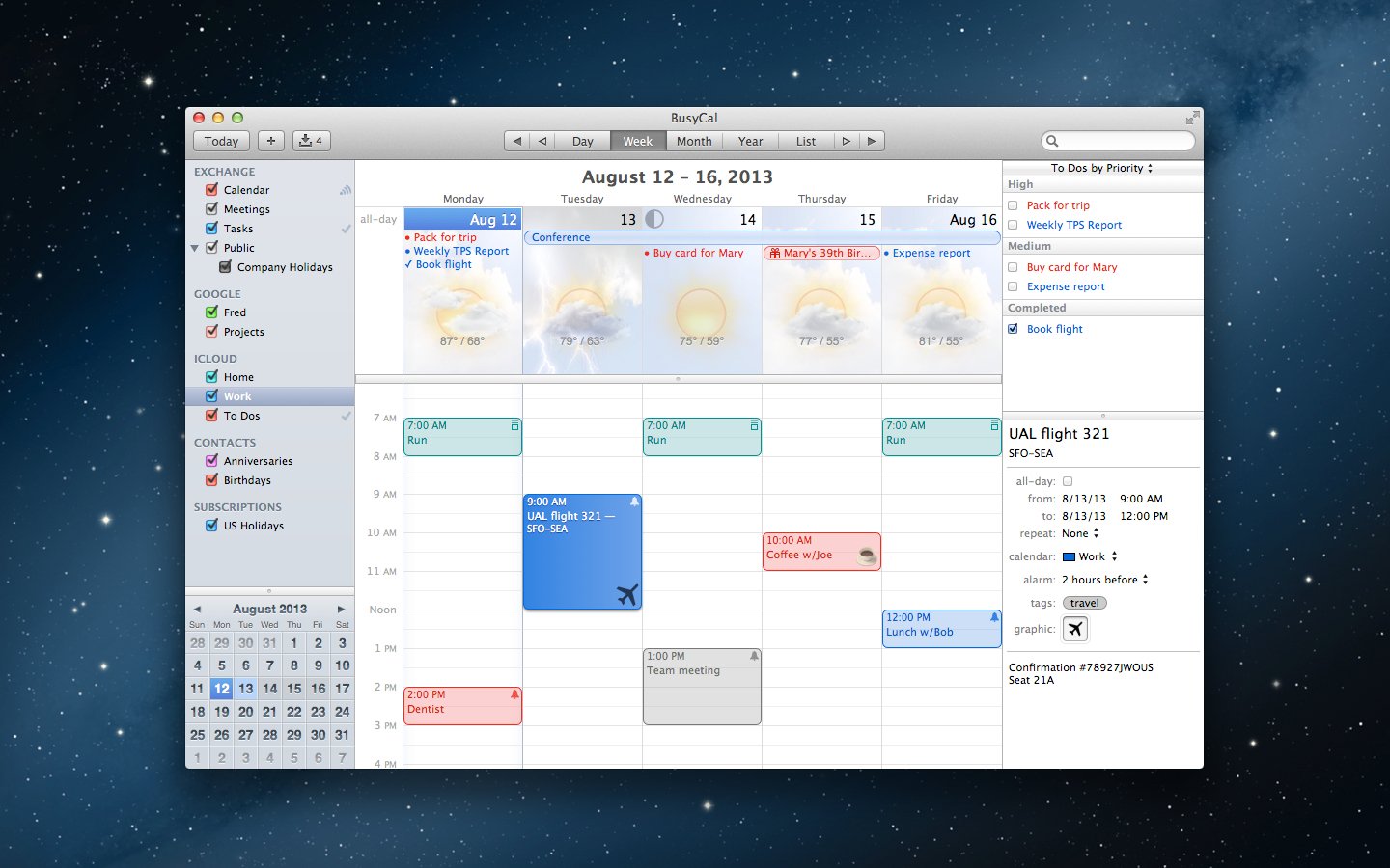 BusyCal 3.10.0 MacOSX