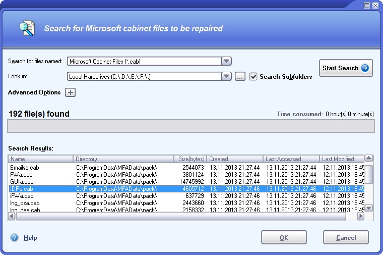 DataNumen CAB Repair 2.1.0.0