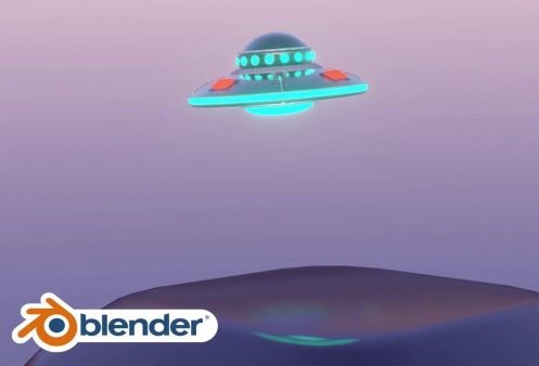 Skillshare – Create A Flying UFO With Blender
