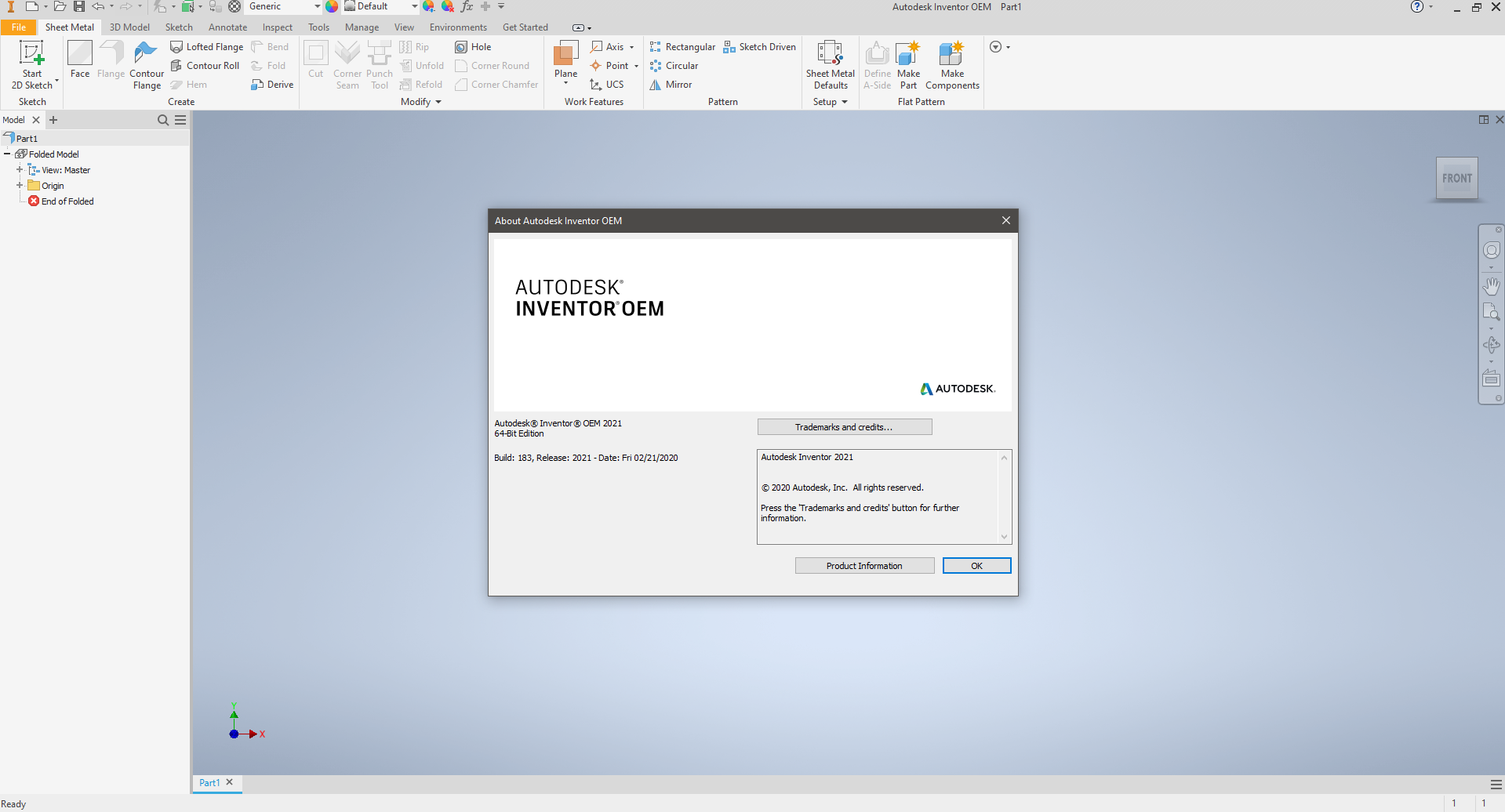 Autodesk Inventor OEM 2021 (x64)