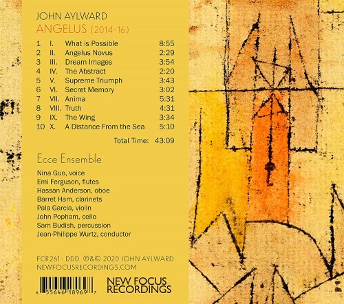 Ecce Ensemble – John Aylward Angelus (2020)