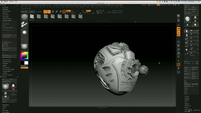 Zbrush Hard Surface Sculpting for All Levels! by Sean Flower