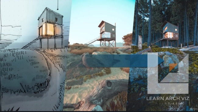 3ds Max + Forest Pack Create Realistic 3d Environments