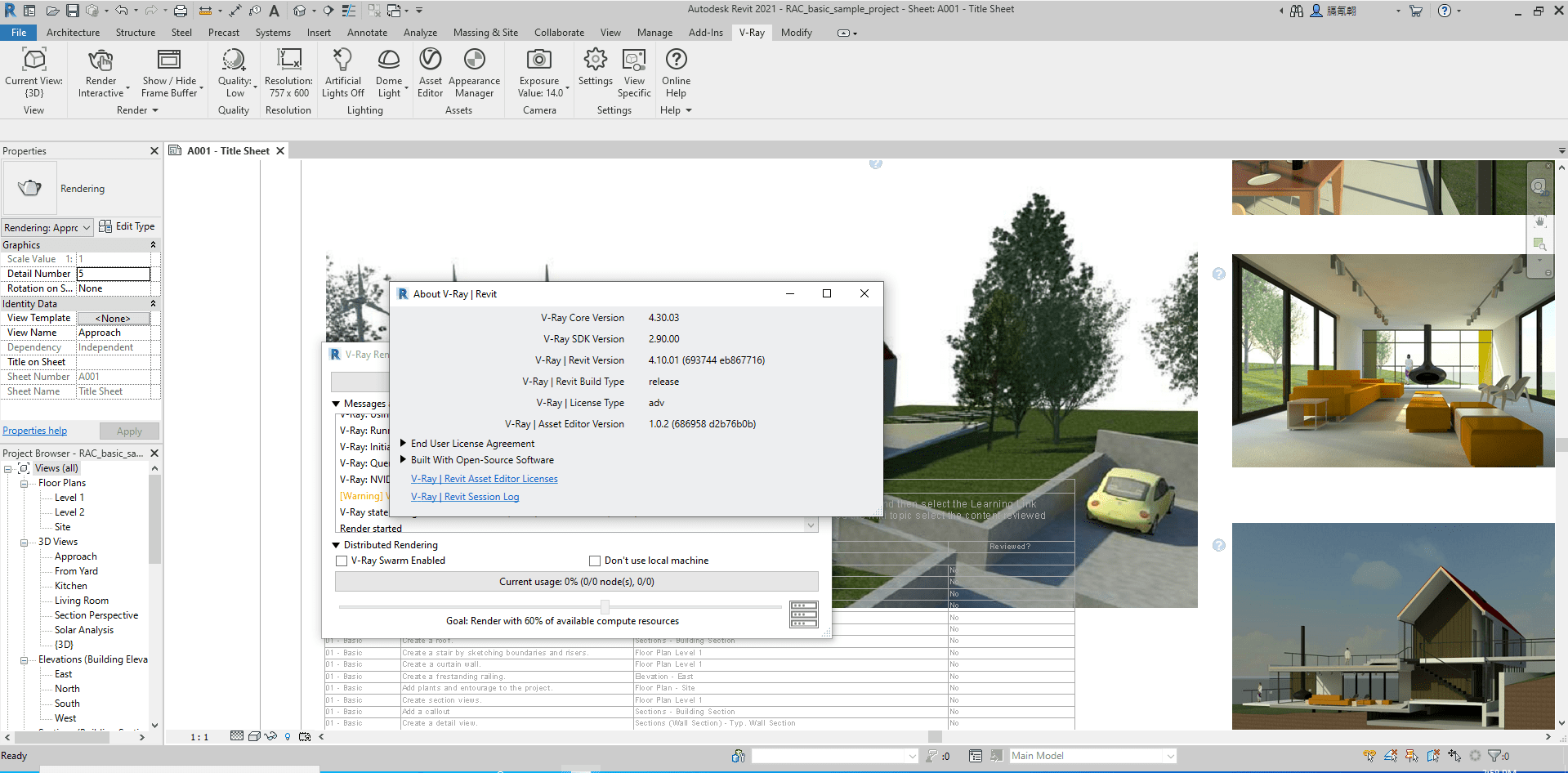 V-Ray Next Build 4.10.01 for Revit 2015-2021