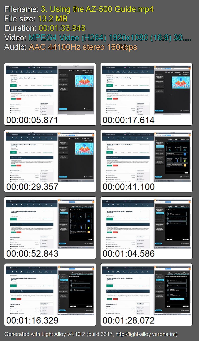 AZ-500: Microsoft Azure Security Technologies