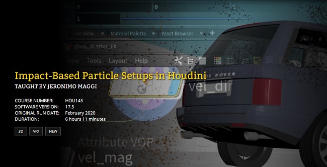 FXPHD – HOU145 – Impact Based Particle Setups in Houdini