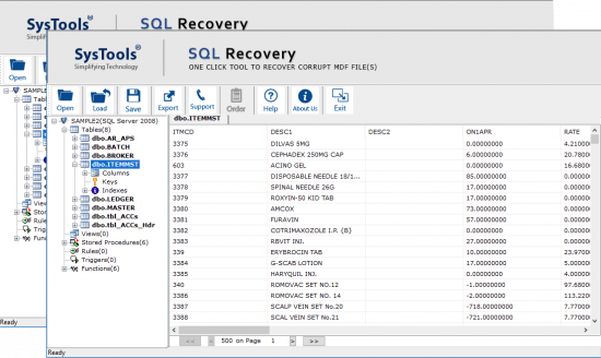 SysTools SQL Recovery 11.0