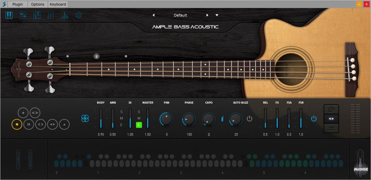 Ample Sound Ample Bass Acoustic v3.3.0 WIN OSX screenshot
