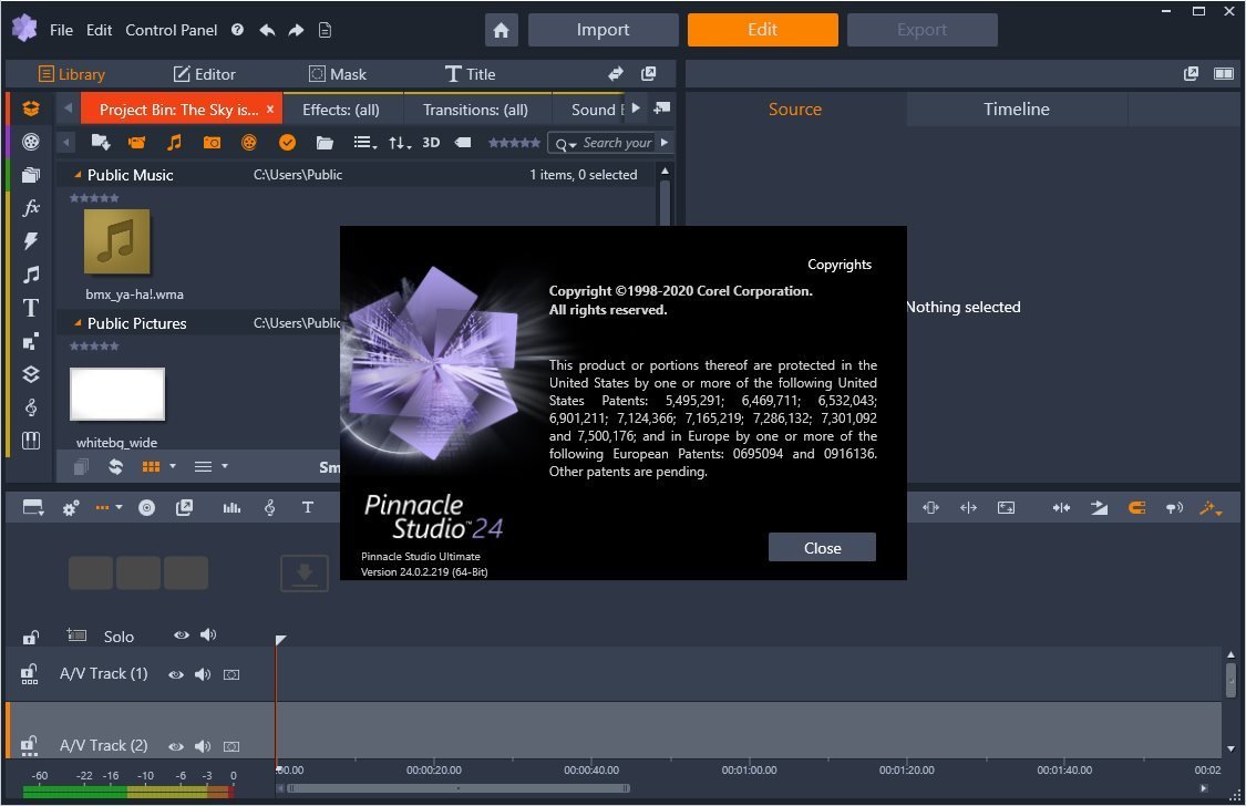 Pinnacle Studio Ultimate 24.0.2.219 Multilingual