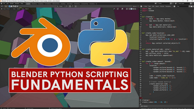 Skillshare – Blender Python Scripting Fundamentals