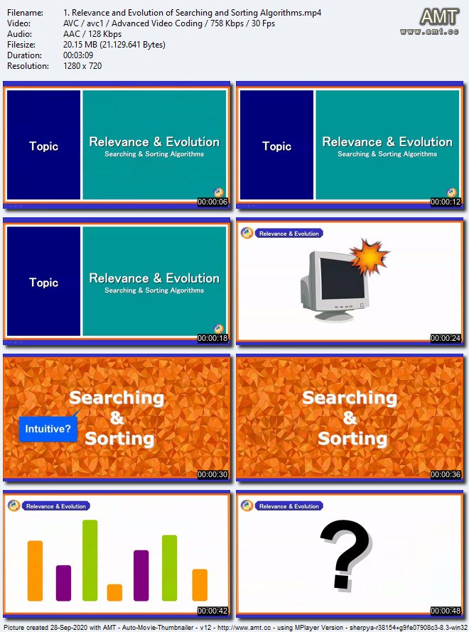 Python Searching & Sorting Algorithms - A Practical Approach