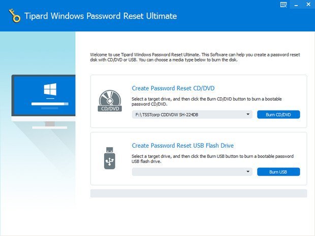 Tipard Windows Password Reset Ultimate 1.0.12