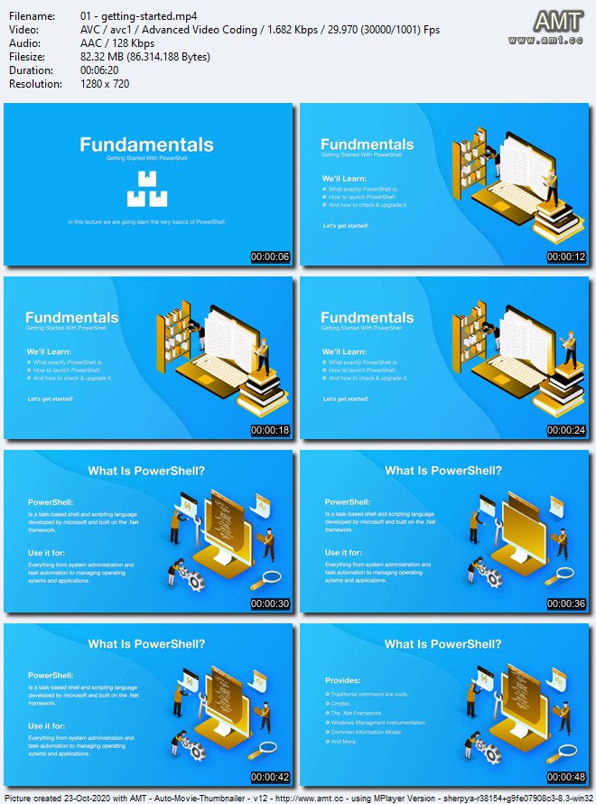 Learn Windows PowerShell 7 - For Beginners (2020, Scripting)