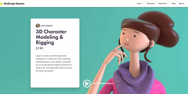MoGraph Mentor – 3d Character Modeling & Rigging