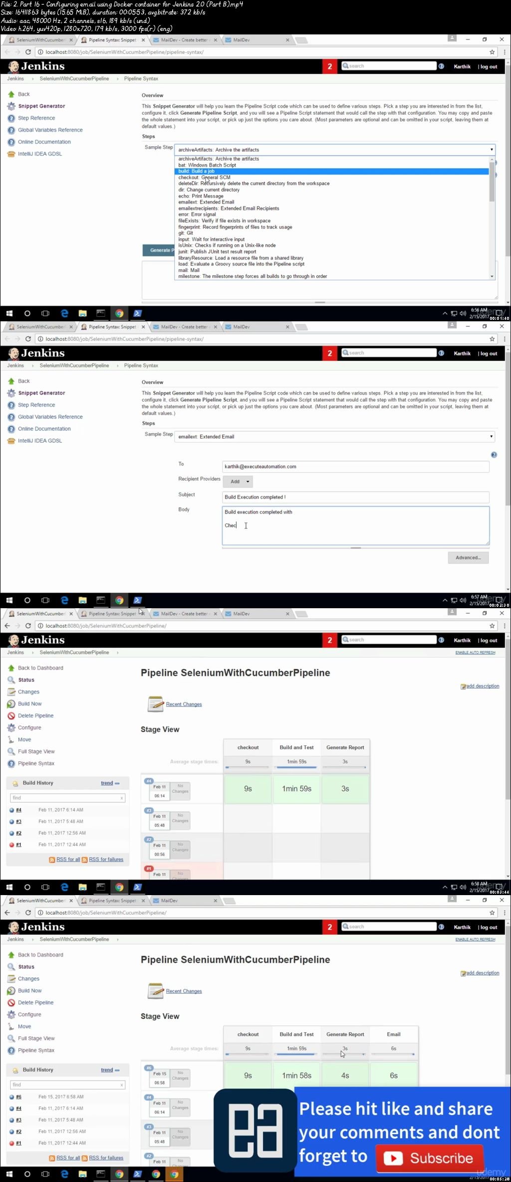  Build+Deploy+Test with Jenkins 2.0 (8/2020)