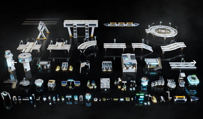 Kitbash – Props: High Tech Streets