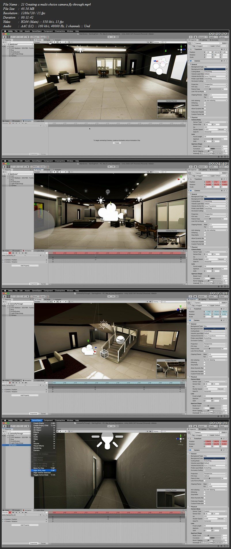 Unity: Architectural Visualization Interactivity