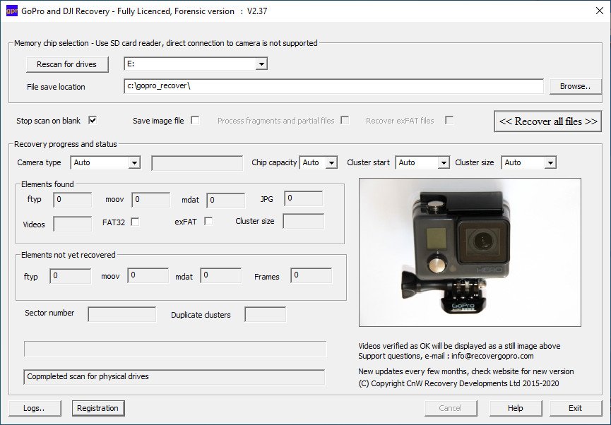 GoPro Recovery 2.40