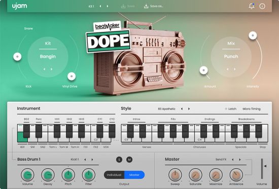 UJAM Beatmaker DOPE 2.1.0 x64