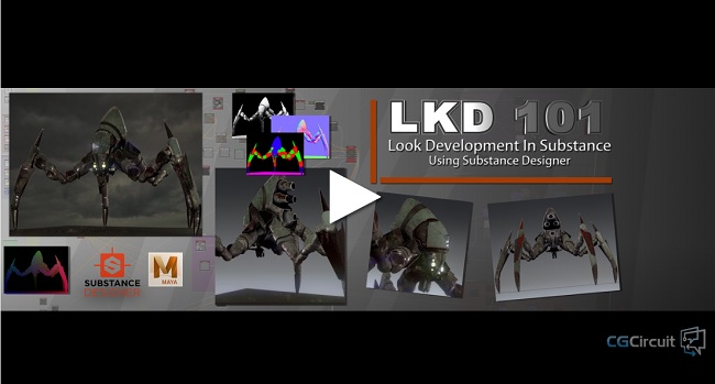 CGCircuit – LKD 101 – Look Development in Substance