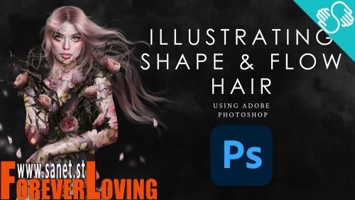 Hair Painting for Beginners: Hair Shape and Flow