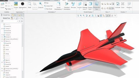 PTC Creo Parametric-A Complete Bootcamp 2020