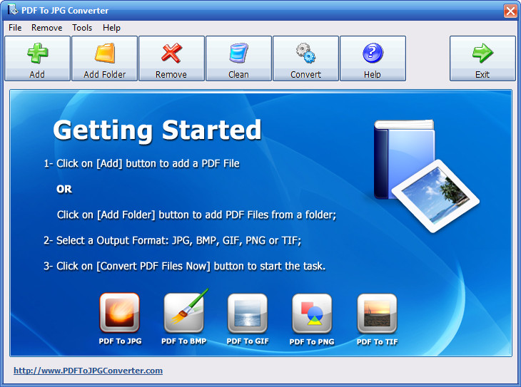 PDF To JPG Converter 4.0