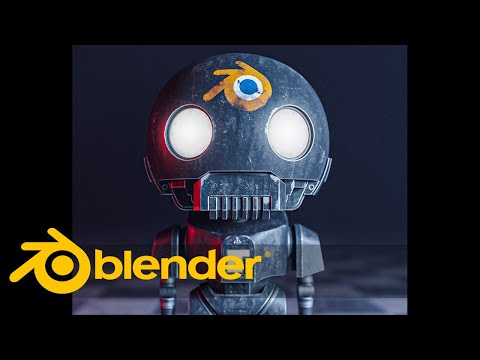 Blender: how to create the tiny k-2SO STAR WAR Robot