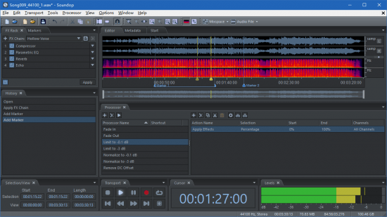 Soundop Audio Editor 1.7.8.17