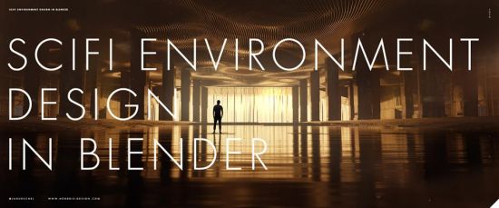Sci-Fi Environment Design in Blender