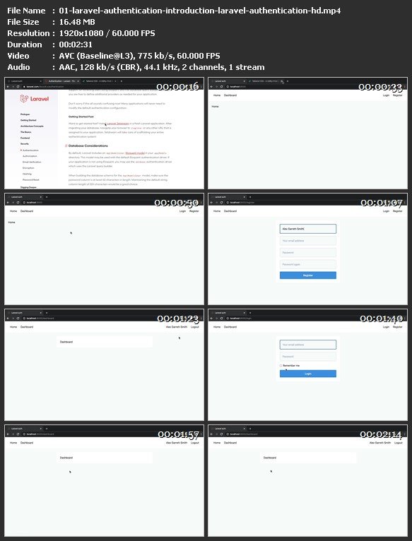 Codecourse - Laravel authentication