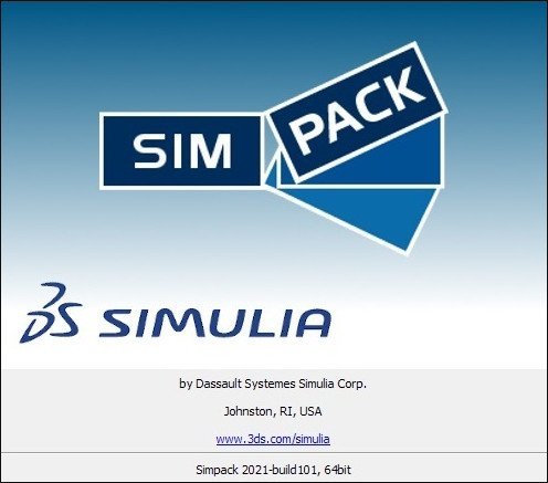 Dassault Systemes SIMULIA Simpack 2021.x Build 107 x64