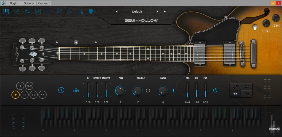 Ample Sound Ample Guitar Semi Hollow v3.2.0 WIN OSX screenshot