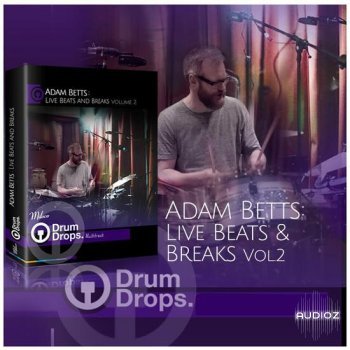 DrumDrops Adam Betts Live Beats and Breaks 2 WAV-DECiBEL screenshot