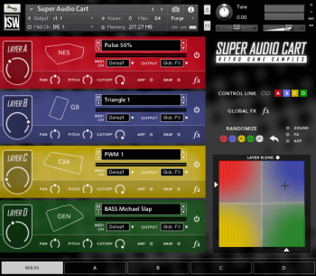 Impact Soundworks Super Audio Cart Complete KONTAKT screenshot