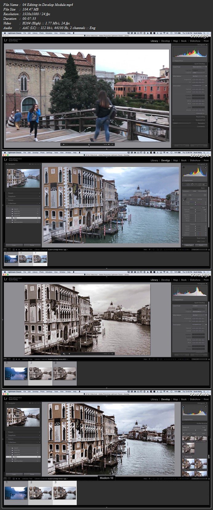 Editing Video and Creating Movies All in Lightroom