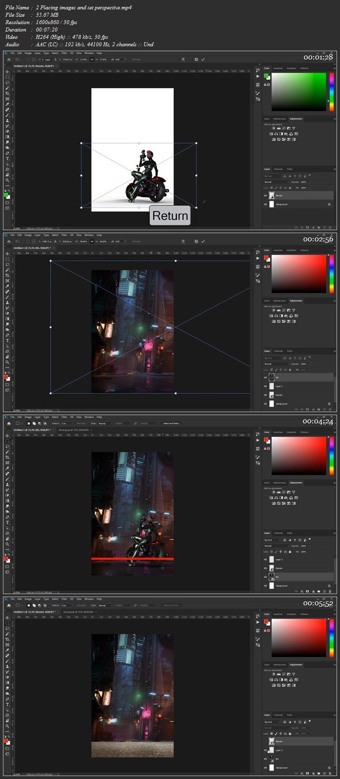 Cyberpunk - Photoshop Compositing Course