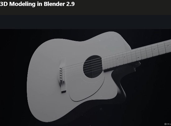 3D Modeling in Blender 2.9