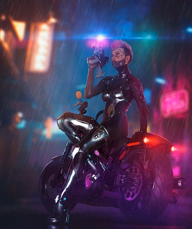 Cyberpunk – Photoshop Compositing Course