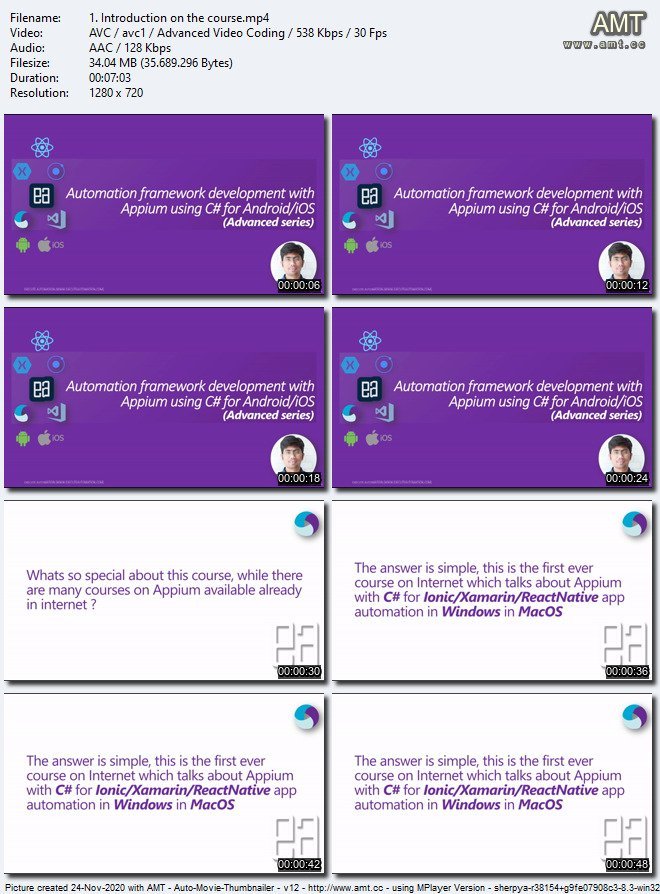 Advanced Automation framework with Appium C# - 2020 Updated