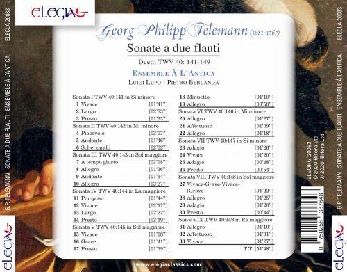 Luigi Lupo – Georg Philipp Telemann_ Sonate a due flauti (2020)