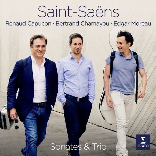 Renaud Capuon, Edgar Moreau – Saint-Sans: Violin Sonata No. 1, Cello Sonata No. 1 Piano Trio No. 2 (2020)