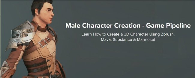 Victory3D – Male Character Creation – Game Pipeline