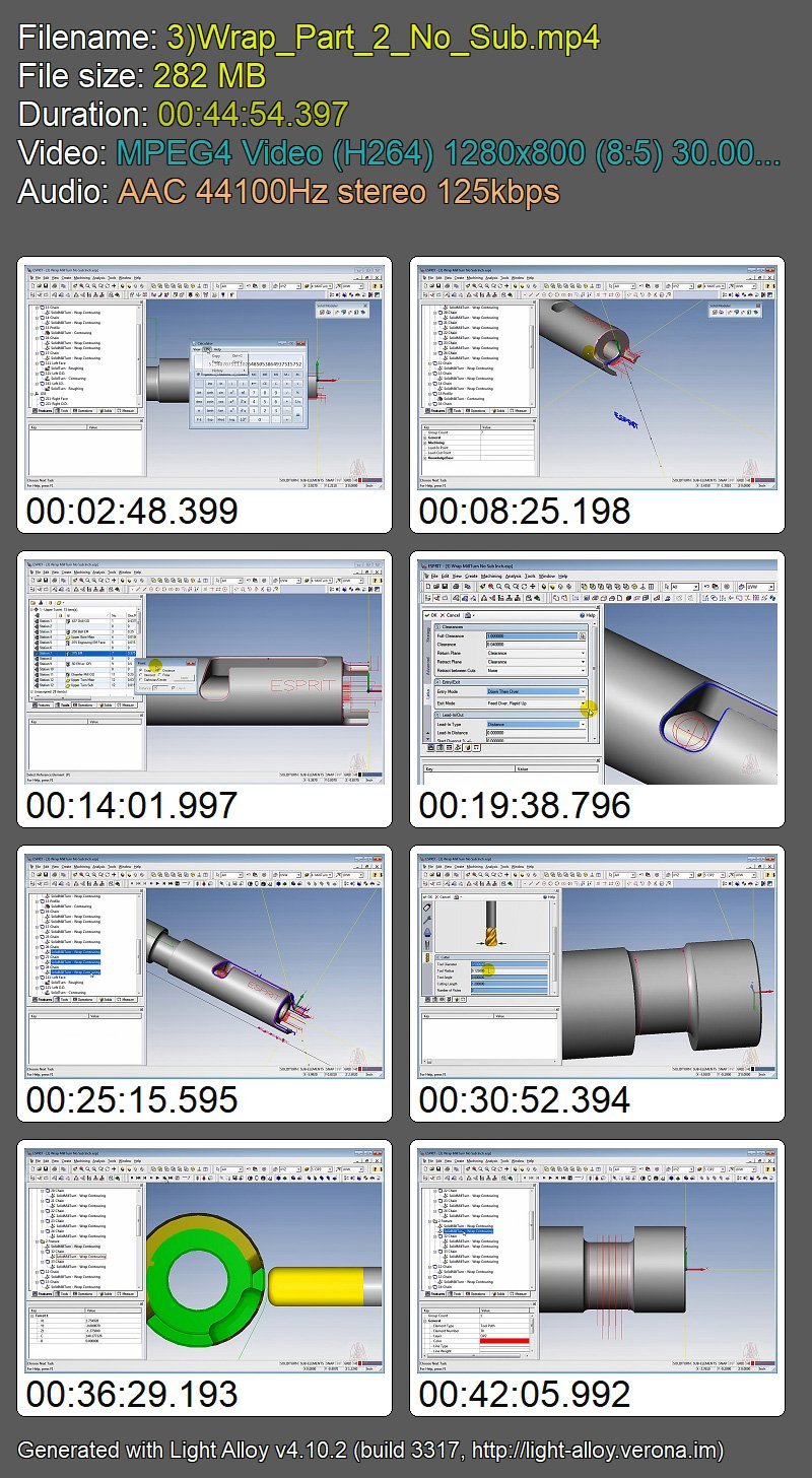 CAM Wizard - ESPRIT 2020 Advanced Turning and MillTurn (ISO)