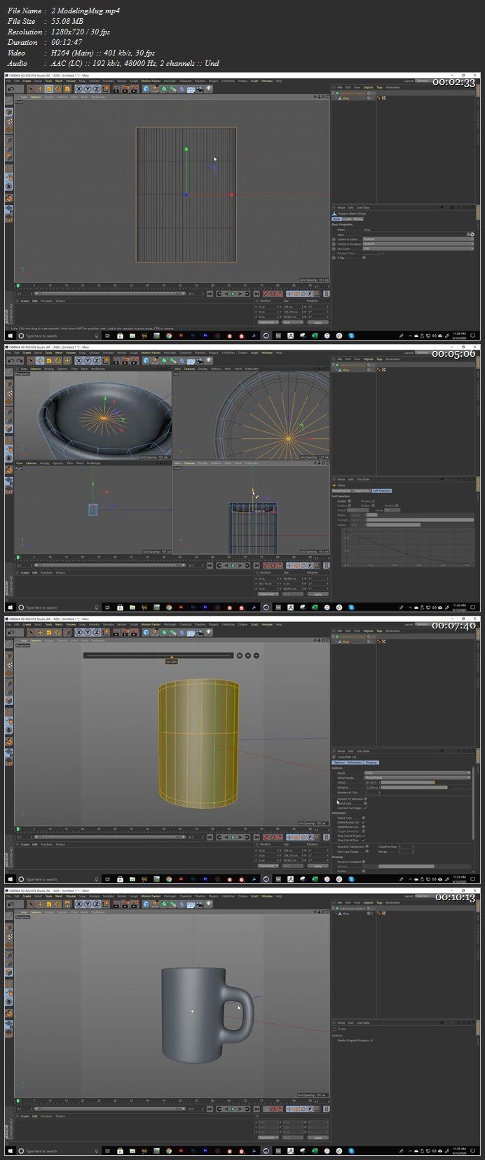 Creating Coffee Splashes Using Zero Dynamics