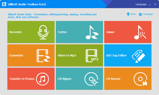 GiliSoft Audio Toolbox Suite 8.5.0 Multilingual