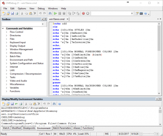 JP Software CMDebug 27.00.16 (x64) Multilingual